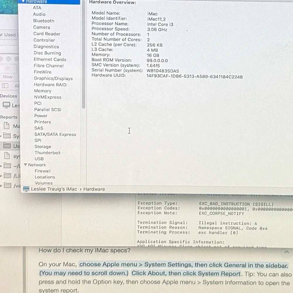 Silver Laptop with Advanced Hardware and Mac System Interface